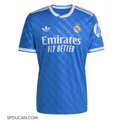 Muški Nogometni Dres Real Madrid Kylian Mbappe #10 Rezervni 2025-26 Kratak Rukav Muški Nogometni Dres Real Madrid Kylian Mbappe #10 Rezervni 2025-26 Kratak Rukav